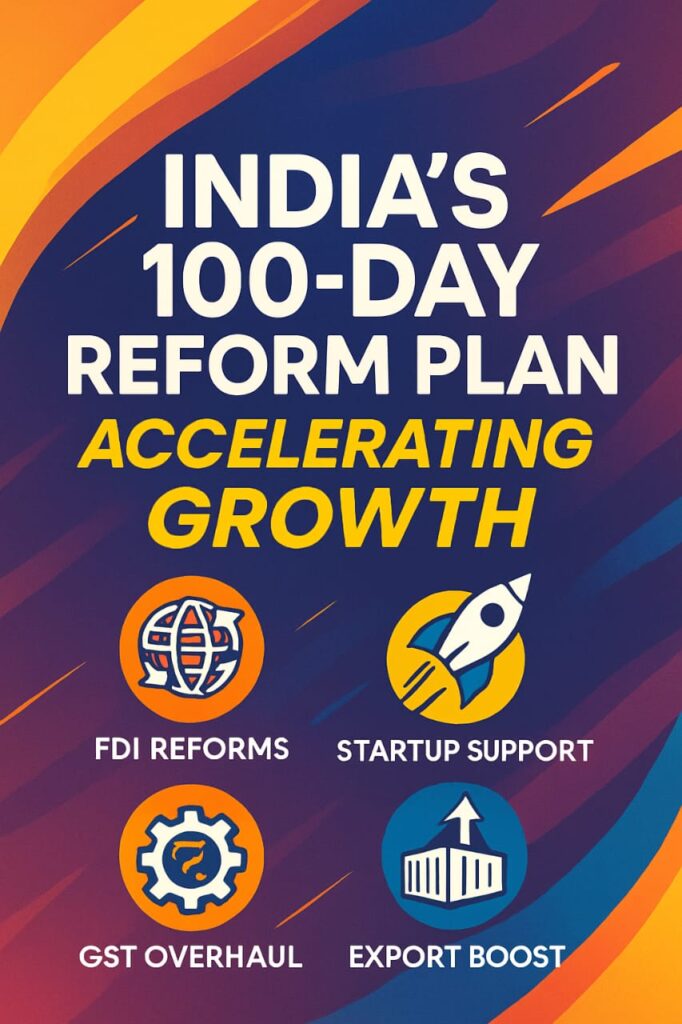 India's 100-Days Reform Plan